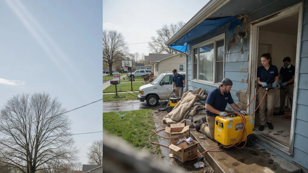 Basement Flood Cleanup in Rossiter, PA near me